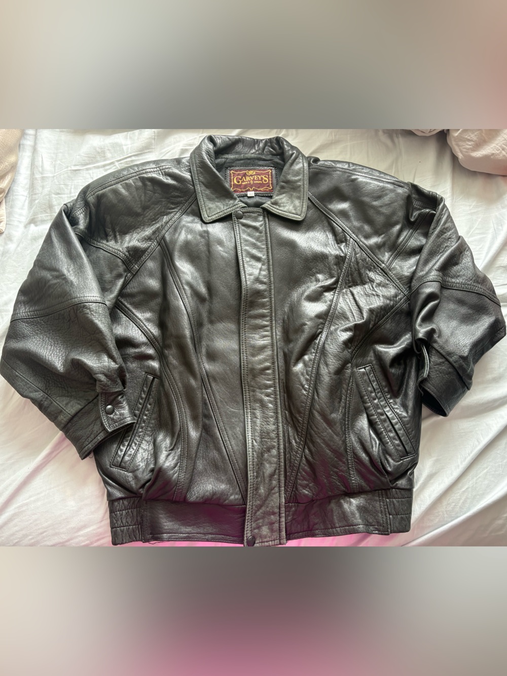 100% AUTHENTIC VINTAGE LEATHER JACKET